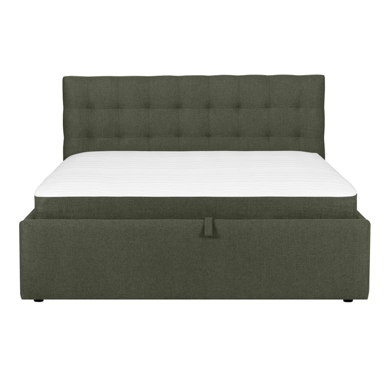 Kontinentalseng Olsvik 160x200 cm med madrass - grønn - Møbler - Senger - Kontinentalsenger