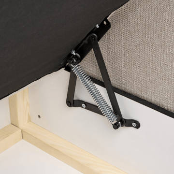 Kontinentalseng Regent 160x200 cm - Taupe - Møbler - Senger - Kontinentalsenger