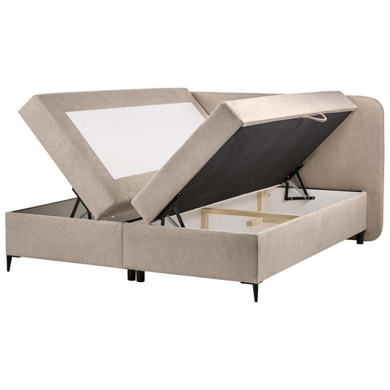 Kontinentalseng Regent 160x200 cm - Taupe - Møbler - Senger - Kontinentalsenger