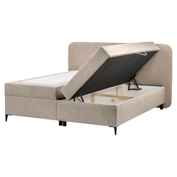 Kontinentalseng Regent 160x200 cm - Taupe - Møbler - Senger - Kontinentalsenger