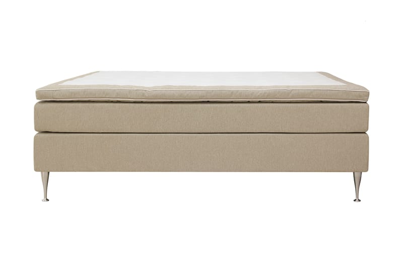 Kontinentalseng Romance High 160x200 cm - Beige - Møbler - Senger - Kontinentalsenger