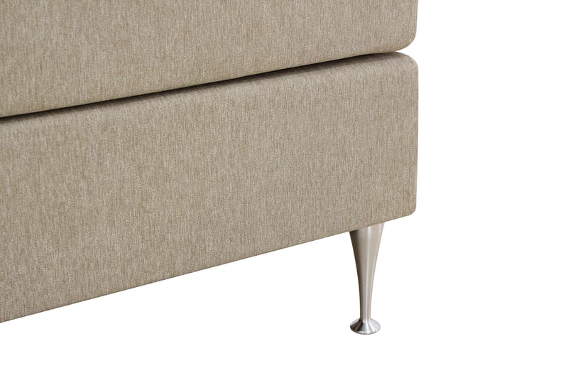 Kontinentalseng Romance High 160x200 cm - Beige - Møbler - Senger - Kontinentalsenger