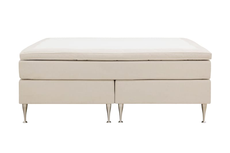 Kontinentalseng Romance High 160x200 cm - Lys beige - Møbler - Senger - Kontinentalsenger