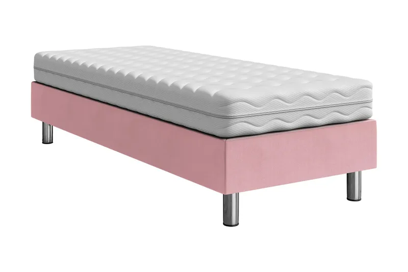 Adeliza kontinentalseng 120x200 cm - Rosa - Møbler - Senger - Kontinentalsenger