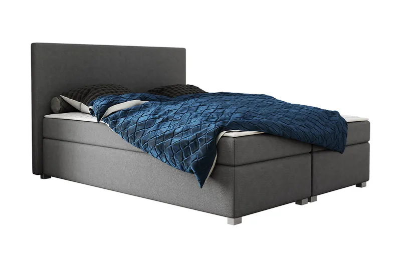 Albettone Kontinentalseng 140x200 cm, Mørkegrå
