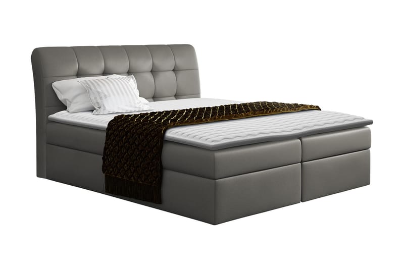 Alvik kontinentalseng 140x200, Grå