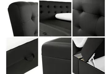 Alvik kontinentalseng 160x200 - Beige - Møbler - Senger - Kontinentalsenger