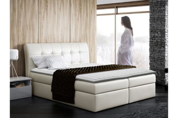 Alvik kontinentalseng 160x200 - Beige - Møbler - Senger - Kontinentalsenger