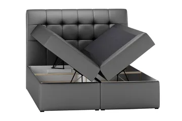 Alvik kontinentalseng 200x200 - Beige - Møbler - Senger - Kontinentalsenger