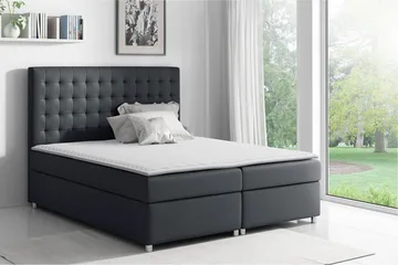 Asti Sengepakke 120x200 cm - Svart - Møbler - Senger - Kontinentalsenger