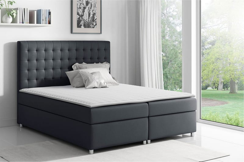 Asti Sengepakke 120x200 cm - Svart - Møbler - Senger - Kontinentalsenger