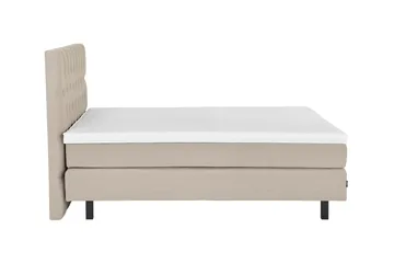 Bed Deluxe Komplett Sengepakke 180x200 Beige - Møbler - Senger - Kontinentalsenger