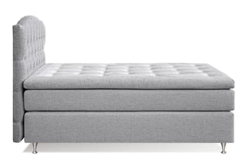 Belda Kontinentalseng 120x200 Fast - Lysegrå - Møbler - Senger - Kontinentalsenger