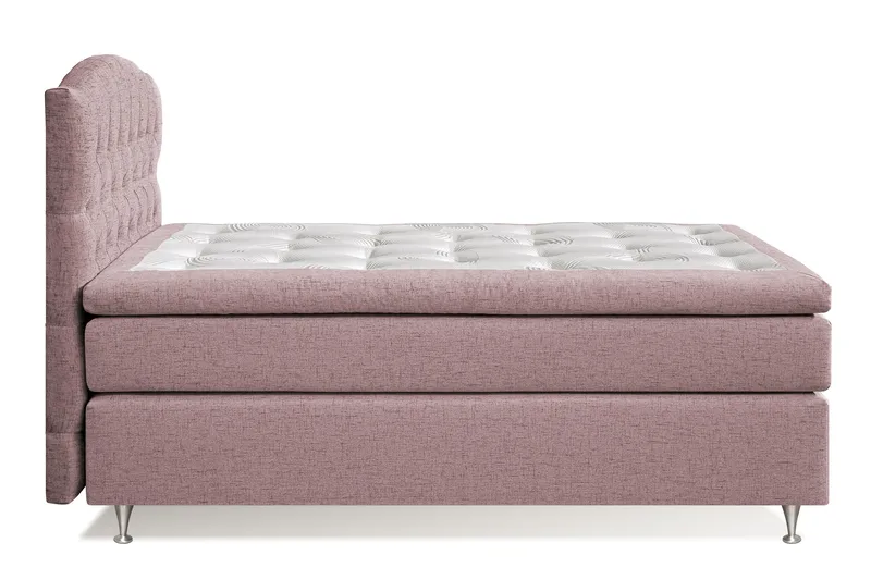 Belda Kontinentalseng 120x200 Fast - Rosa - Møbler - Senger - Kontinentalsenger