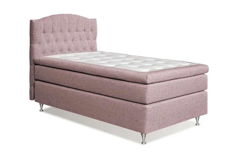 Belda Kontinentalseng 120x200 Fast - Rosa - Møbler - Senger - Kontinentalsenger