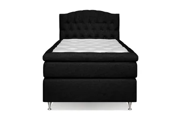 Belda Kontinentalseng 120x200 Fast - Svart - Møbler - Senger - Kontinentalsenger
