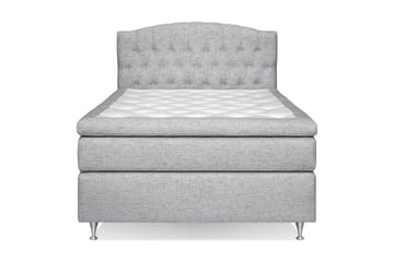 Belda Kontinentalseng 140x200 Fast - Lysegrå - Møbler - Senger - Kontinentalsenger