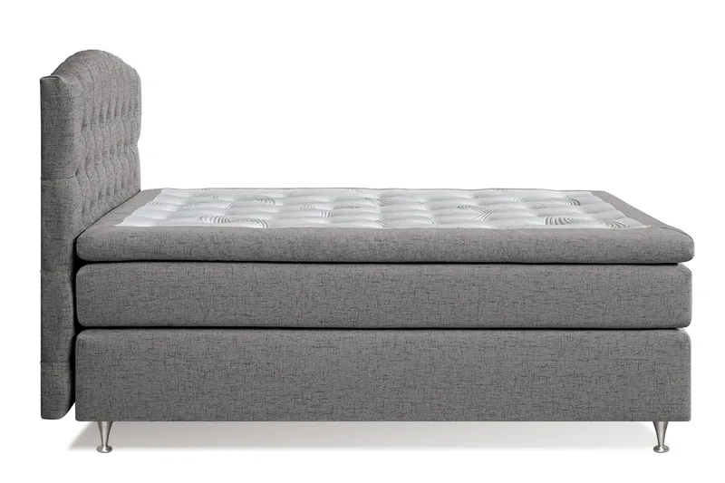 Belda Kontinentalseng 140x200 Medium - Grå - Møbler - Senger - Kontinentalsenger
