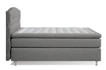 Belda Kontinentalseng 140x200 Medium - Grå - Møbler - Senger - Kontinentalsenger