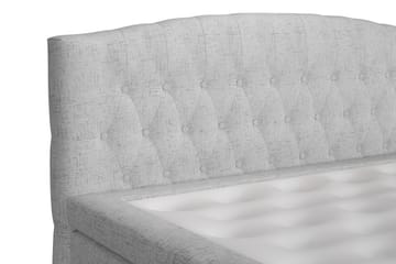 Belda Kontinentalseng 140x200 Medium - Lysegrå - Møbler - Senger - Kontinentalsenger