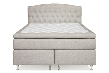 Belda Kontinentalseng 160x200 Fast - Beige - Møbler - Senger - Kontinentalsenger
