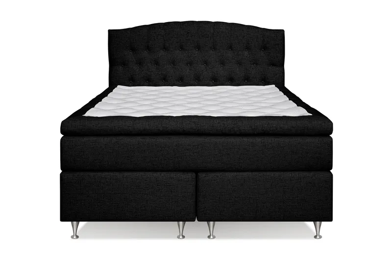 Belda Kontinentalseng 160x200 Fast, Svart