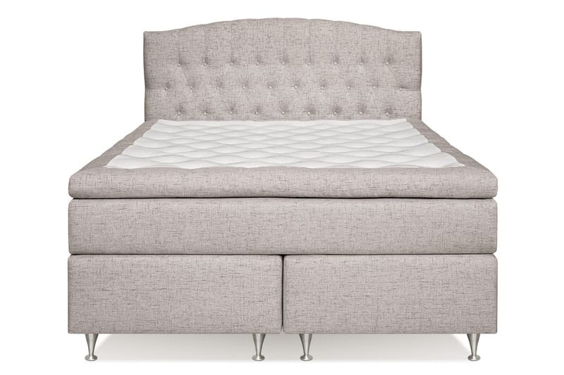 Belda Kontinentalseng 160x200 Fast/Medium - Beige - Møbler - Senger - Kontinentalsenger