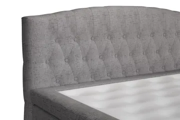 Belda Kontinentalseng 160x200 Fast/Medium - Grå - Møbler - Senger - Kontinentalsenger