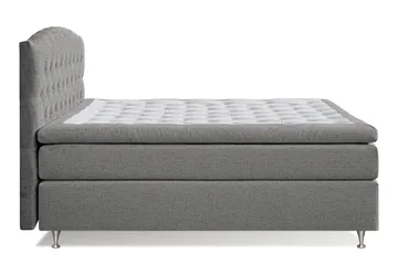 Belda Kontinentalseng 160x200 Fast/Medium - Grå - Møbler - Senger - Kontinentalsenger