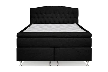 Belda Kontinentalseng 160x200 Medium - Svart - Møbler - Senger - Kontinentalsenger