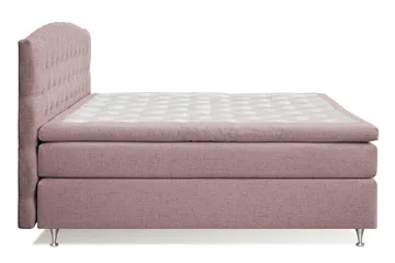 Belda Kontinentalseng 180x200 Fast - Rosa - Møbler - Senger - Kontinentalsenger