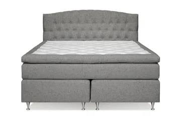 Belda Kontinentalseng 180x200 Fast/Medium - Grå - Møbler - Senger - Kontinentalsenger