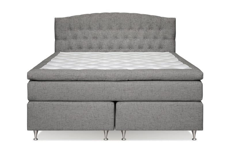 Belda Kontinentalseng 180x200 Fast/Medium - Grå - Møbler - Senger - Kontinentalsenger