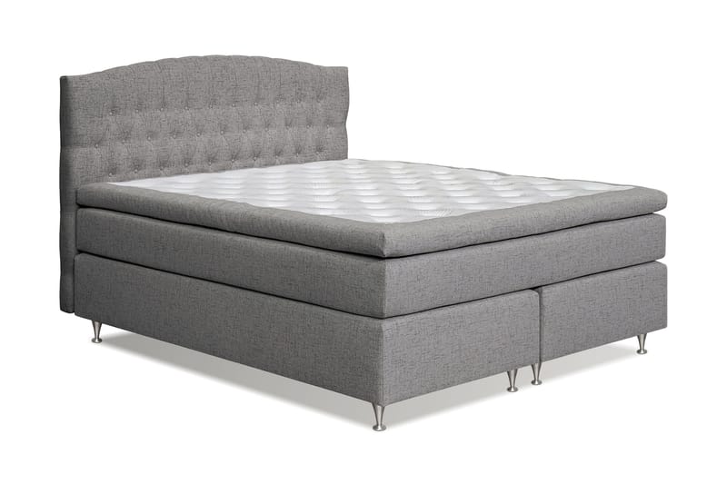 Belda Kontinentalseng 180x200 Medium - Grå - Møbler - Senger - Kontinentalsenger