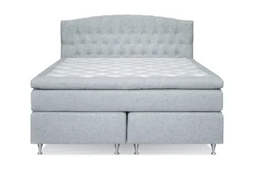 Belda Kontinentalseng 180x200 Medium - Lyseblå - Møbler - Senger - Kontinentalsenger