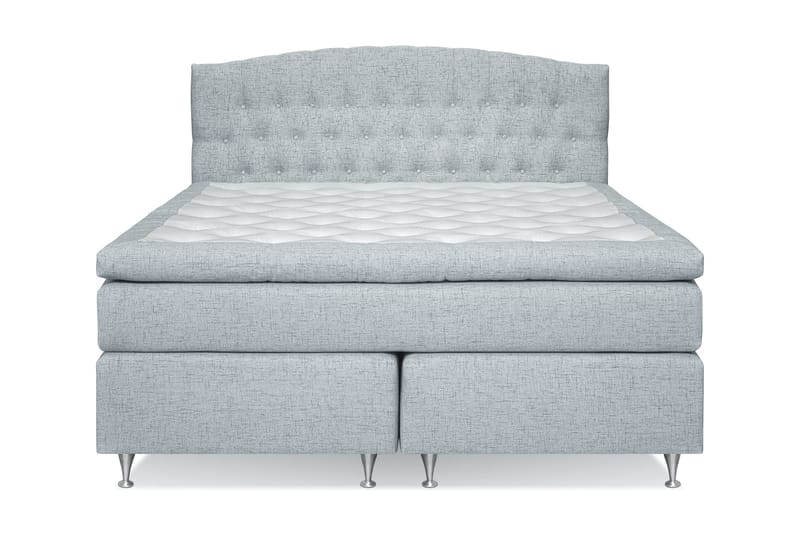 Belda Kontinentalseng 180x200 Medium - Lyseblå - Møbler - Senger - Kontinentalsenger