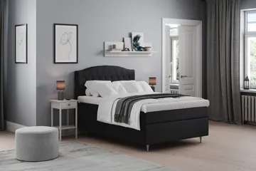 Belda Sengepakke 140x200 Medium - Svart - Møbler - Senger - Kontinentalsenger