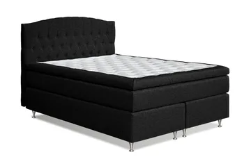 Belda Sengepakke 160x200 Fast/Medium - Svart - Møbler - Senger - Kontinentalsenger