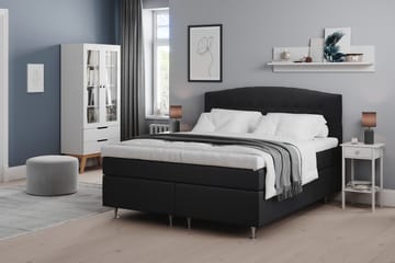 Belda Sengepakke 160x200 Medium - Svart - Møbler - Senger - Kontinentalsenger