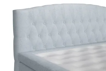 Belda Sengepakke 180x200 Fast/Medium - Lyseblå - Møbler - Senger - Kontinentalsenger