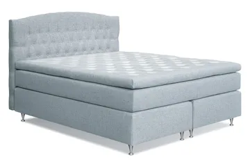 Belda Sengepakke 180x200 Fast/Medium - Lyseblå - Møbler - Senger - Kontinentalsenger