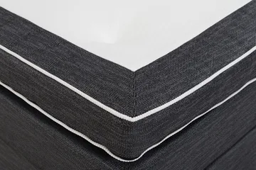 Belinda Komplett Sengepakke 180x200 cm - Mørkegrå - Møbler - Senger - Kontinentalsenger