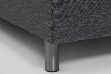 Belinda Komplett Sengepakke 180x200 cm - Mørkegrå - Møbler - Senger - Kontinentalsenger