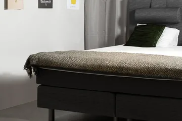 Belinda Kontinentalseng 180x200 - Grå - Møbler - Senger - Kontinentalsenger