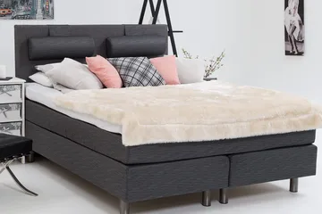 Belinda Sengepakke 160x200 - Ancona Grå - Møbler - Senger - Kontinentalsenger