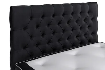 Celine Kontinentalseng 120x200 cm - Svart/Fløyel - Møbler - Senger - Kontinentalsenger