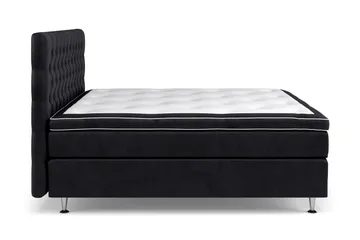 Celine Kontinentalseng 180x200 cm - Svart/Fløyel - Møbler - Senger - Kontinentalsenger