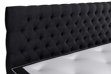 Celine Kontinentalseng 180x200 cm - Svart/Fløyel - Møbler - Senger - Kontinentalsenger