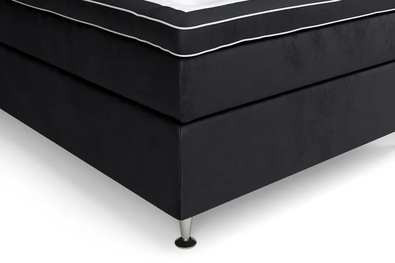 Celine Sengepakke 120x200 cm - Svart/Fløyel - Møbler - Senger - Kontinentalsenger