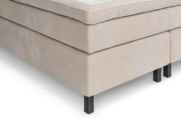 Celine Sengepakke 160x200 cm - Beige/Fløyel - Møbler - Senger - Kontinentalsenger